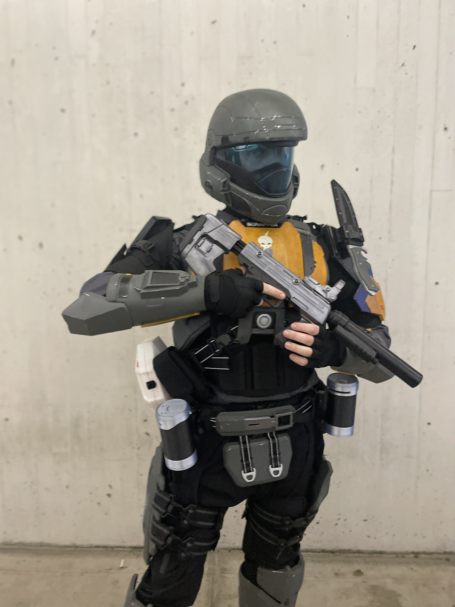 ODST "Scrapper" with silenced M7S SMG