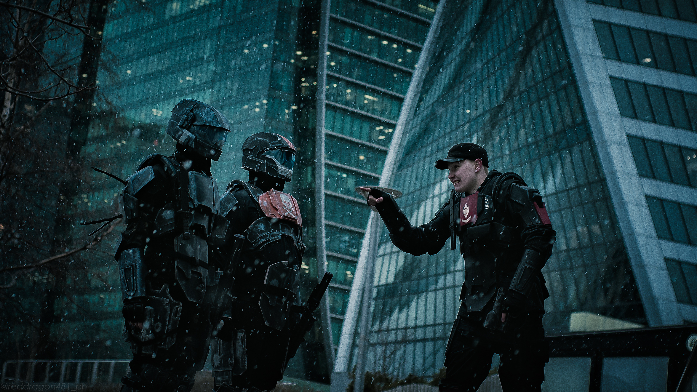 Photoshoot of a squad