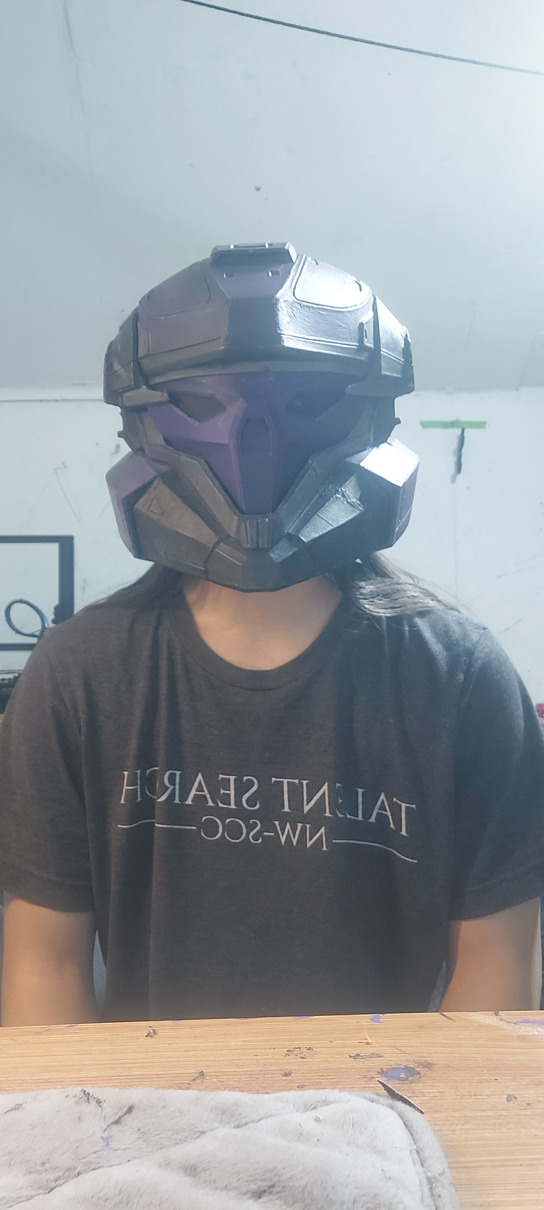 Purple Mask WarMaster Helm