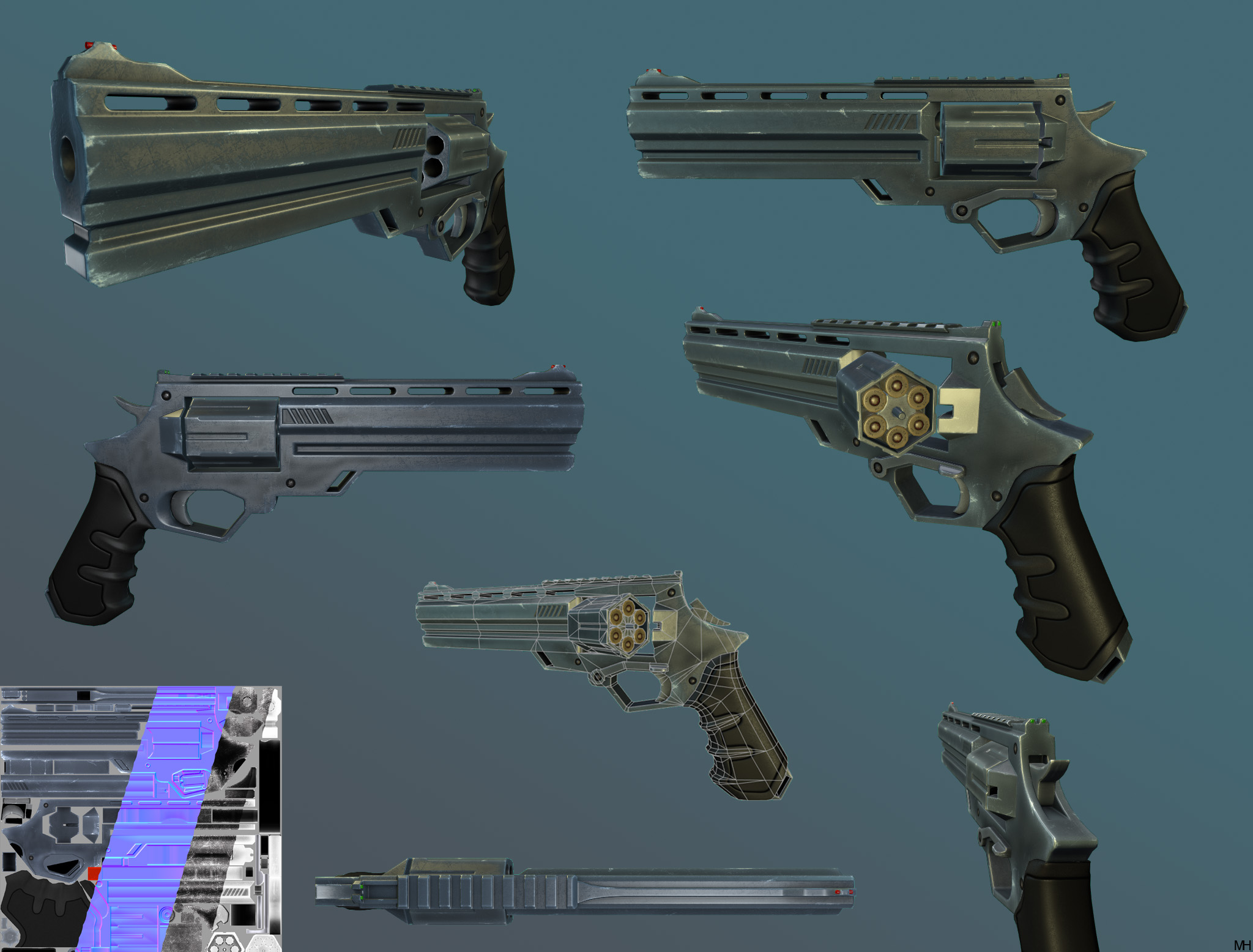 revolver render