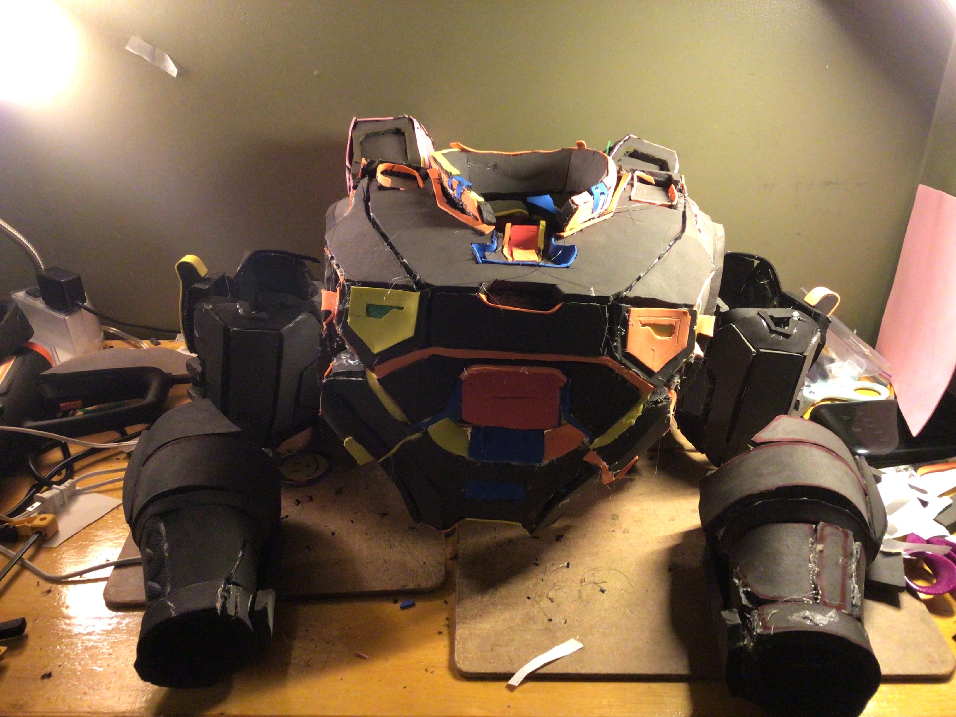 Suit update the chest is done