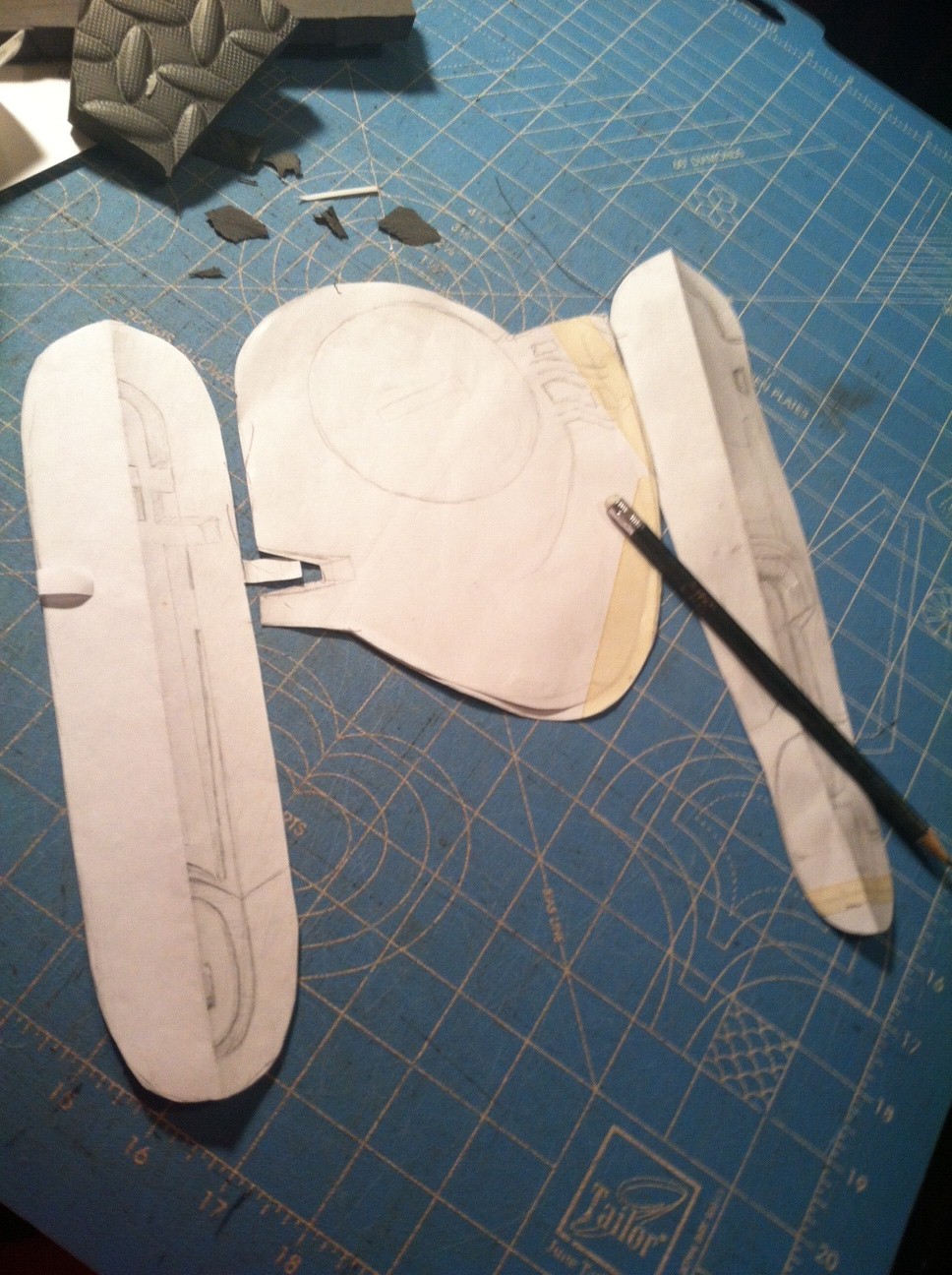 Venator shin template | Halo Costume and Prop Maker Community - 405th