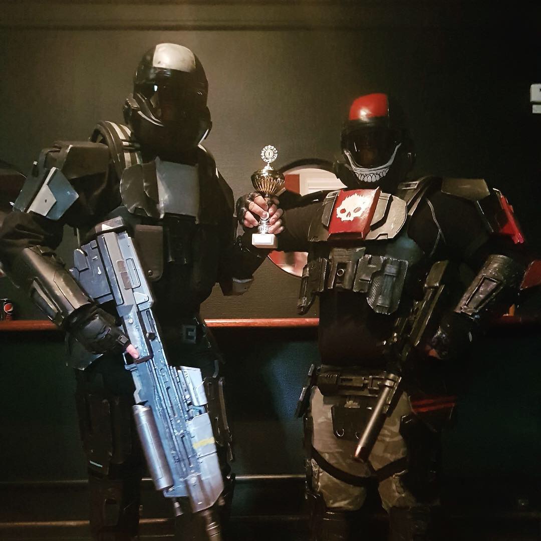 We won as best Cosplay!